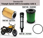Original Service Kit Fit For Triumph Speed & Scrambler 400X New. Price: $56.28.
