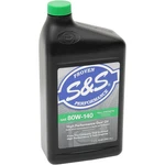 S&s Cycle Synthetic Gear Oil 80W-140 Us Quart 153756 New. Price: $23.86.
