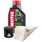 Tusk 1529860842 4-STROKE Oil Change Kit Motul 5100 Synthetic 10W-40 New. Price: $65.43.