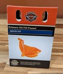 Harley-davidson 63797-10 Primary Oil Fill Funnel Motorcycle Accessory New. Price: $22.00.