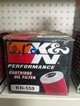 New Genuine K&n KN-559 Performance Cartridge Oil Filter. Price: $6.12.