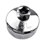 Shonee 64MM/2.5INCHES 14 Flutes Oil Filter Wrench For Silver New. Price: $15.97.