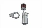 Chrome Sifton Engine Breather Oil Collector For Harley Davidson By V-twin New. Price: $85.55.