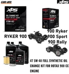 Can-am Genuine Xps 5W-40 4T- Ryker 900- Full Synthetic Oil Change Kit- 9779491 New. Price: $85.99.