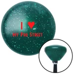 Red 3 My Pro Street Green Retro Metal Flake Shift Knob W/ M16X1.5 Insert New. Price: $89.95.
