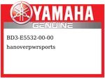 Yamaha Oem Part BD3-E5532-00-00 Plate, Idle Gear New. Price: $13.49.