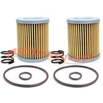 2PCS Oil Filter Kit Set For Suzuki Atv Ozark LTF250 2002-2014 #09280-13004 New. Price: $13.79.