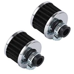 Ptnhz Universal Pcs 12MM Auto Cone Mini Oil Air Intake Filter Crankcase Black New. Price: $19.22.