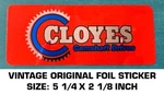 Cloyes Camshaft Drives Vintage Original Foil Decal Sticker - Drag Racing Nhra Used. Price: $6.52.