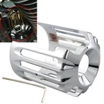 Chrome Oil Filter Cover Cap Trim For Harley Sportster 883 1200 Road King Softail New. Price: $38.05.