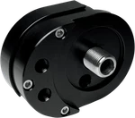 Feuling Black Offset Motorcycle Oil Filter Mount 99-17 Dyna Touring Softail Flhx New. Price: $179.95.