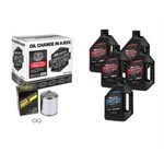 Maxima Sportster Synthetic 20W-50 Oil Change Kit Chrome Filter 90-119015PC New. Price: $82.23.
