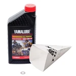 Tusk 156-011-0059 2-STRK Transmission Oil Change Kit Yamalube All Purpose 10W-40 New. Price: $29.59.