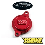 YZ250F 450F 10-22 24 2026 Oil Filter Cover Red Works Connection Yzf/fx/wrf New. Price: $96.12.