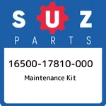 16500-17810-000 Suzuki Maintenance Kit 1650017810000, New Genuine Oem Part. Price: $140.33.