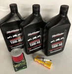 Suzuki DRZ400 Supermoto Oil Change Filter Kit Ngk Spark Plug Tune New. Price: $51.95.