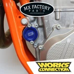 Gasgas Husqvarna & Ktm 14-22 23 24 25 26 Oil Filter Cover Blue Works Connection New. Price: $96.62.