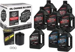 Synthetic V-twin Oil Change Kit W/ Black Filter For Milwaukee-eight 90-129018PB New. Price: $146.95.