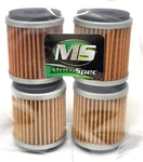 4-PACK Motospec MS140 Oil Filters For 2015-2020 Yamaha YP125 X-max Scooter New. Price: $25.00.