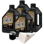 Tusk 1529861122 4-STROKE Oil Change Kit Maxima Synthetic Blend 10W-40 New. Price: $72.49.