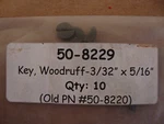 S&s Woodruff Oil Pump Pinion Shaft Key Set 10 #50-8229 Big Dog Motorcycles New. Price: $39.99.