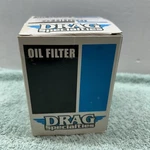 Drag Specialties Chrome Magnetic Ring Oil Filter With Nut #0712-0004 New. Price: $16.00.