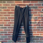 Time & Tru Black Mid Rise Straight Fit Trousers Pants Pre-owned. Price: $15.00.