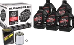 Maxima V Twin Quick Change Kit Syn M8 Chrome Filter 90-129015PC New. Price: $76.69.