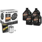 Maxima V-twin Quick Change Kit Mineral With Chrome Filter 90-069014C New. Price: $57.09.
