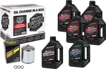 Maxima V Twin Oil Change Kit Syn Tc Chrome Filter 90-119016PC New. Price: $85.39.