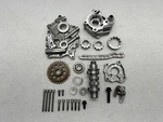 17-21 Harley Touring Dyna Softail Support Camshaft Gear Timing Plate Used. Price: $160.00.