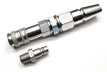 High Flow Air Brake Adapter - Coupling To Euro Coupler+ Male 1/4" New. Price: $30.25.