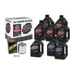 Maxima 90-129018PC V-twin Syn Oil Change Kit M8 Chrome Filer New. Price: $130.14.