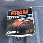 Fram Extra Guard Motorcycle Oil Filter Ch 6012 Open. Price: $8.07.