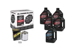 V-twin Oil Change Kit Synthetic W/chrome Filter, Sportster New. Price: $75.92.
