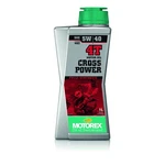 Motorex Cross Power Synthetic 4T Engine Oil 5W-40 198469 New. Price: $26.87.