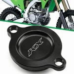 Cnc Aluminum Engine Oil Filter Cover Cap For Kawasaki KX250F KX250X Black New. Price: $25.87.