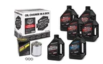 Maxima 90-119016PC V-twin Oil Change Kit Synthetic With Chrome Filter, Cam New. Price: $93.54.