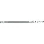 Drag Specialties Oil Line With Fittings Stainless Steel 24" 0711-0056. Price: $46.67.