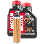 Tusk 1529861028 4-STROKE Oil Change Kit Motul 7100 Full Synthetic 10W-50 New. Price: $53.26.