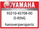 Yamaha Oem Part 93210-45708-00 O-ring New. Price: $8.49.