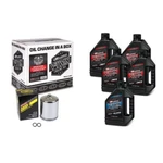 Maxima V-twin Oil Change Kit Synthetic W/chrome Filter Sportster New. Price: $128.99.