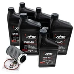 Can-am New Oem Spyder Oil Change Kit 5W40 For Rotax 1330, 9779249, 9779484. Price: $146.99.