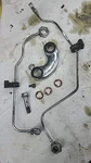 1998 Yamaha Virago XV1100 Oem Original Engine Oil Pipes / Hoses Lines Used. Price: $16.85.
