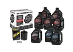 V-twin Oil Change Kit Synthetic W/black Filter, Milwaukee-eight New. Price: $135.81.