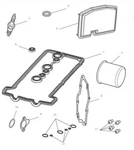 Triumph Street Triple/ 560477 806645 Genuine Engine Service Kit New T3990021. Price: $202.55.
