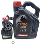 Kawasaki Ninja 650R ZX6RR Motul Synthetic Oil Change Kit Oem Filter New. Price: $74.95.