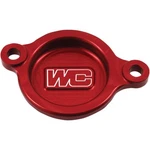 Works Connection 27-006 Oil Filter Cover, Red New. Price: $69.95.