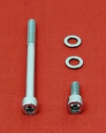 Honda CRF150R CRF250 CRF450 Polished Stainless Steel Oil Filter Cover Bolt Kit New. Price: $11.50.