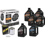 Maxima Evolution Big Twin Mineral Oil Change Kit With Chrome Filter Motorcycle New. Price: $76.13.